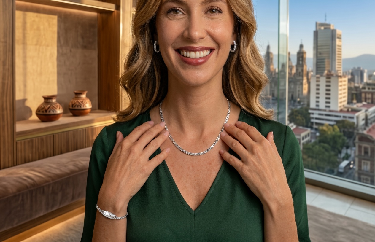 Impulso comercial a través de cadenas de plata de alta calidad